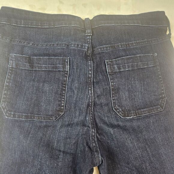 Gap Denim Leggings 14/32 Regular 4 Straight Front And Back Wide Thighs - Picture 10 of 12